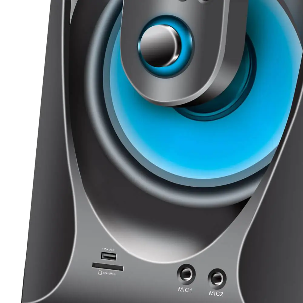 REBORN RB-95 (2.1 CHANNEL MULTIMEDIA SPEAKER) - Image 4