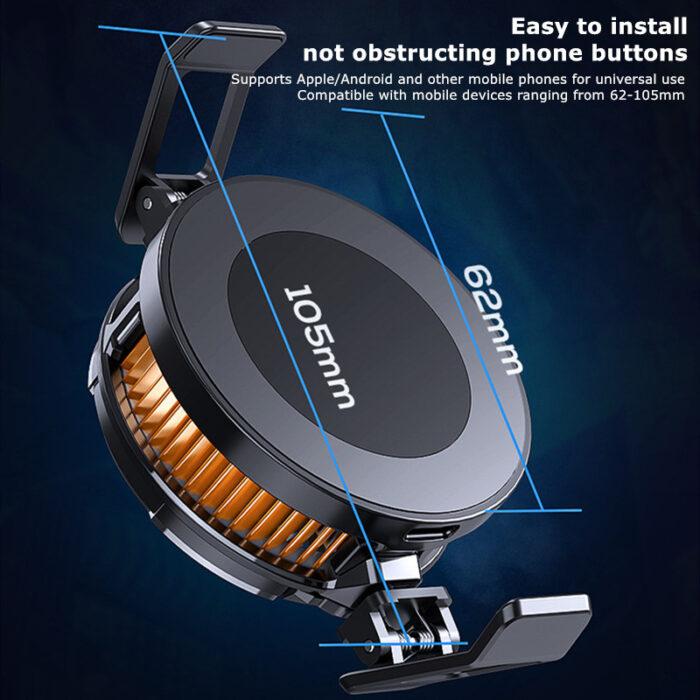 MEMO CX07 Magnetic Phone Radiator Phone Cooling Fan Case - Image 3