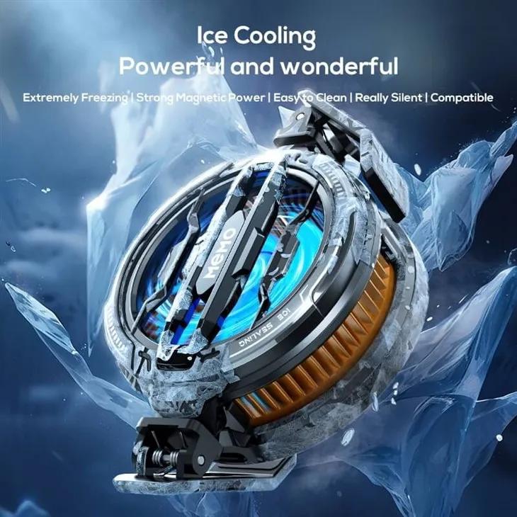 MEMO CX07 Magnetic Phone Radiator Phone Cooling Fan Case - Image 4
