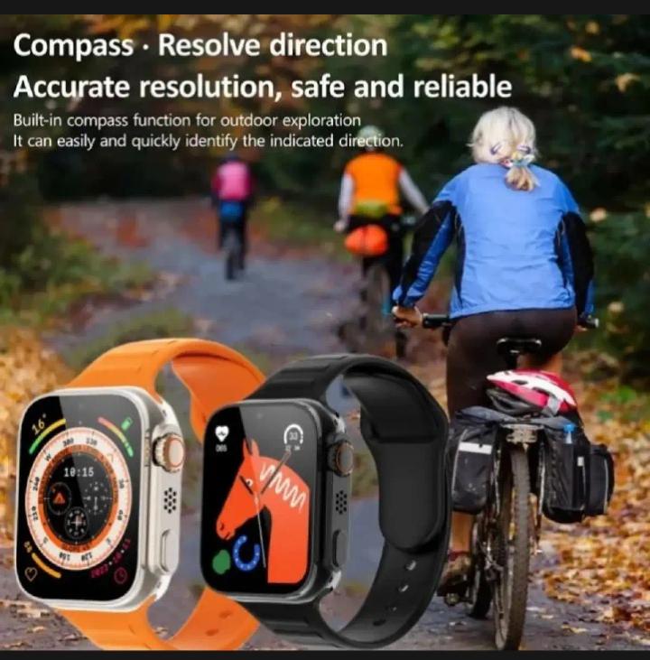 Ultra Smart Watch Bundle with 7-in-1 Interchangeable Straps - Image 3